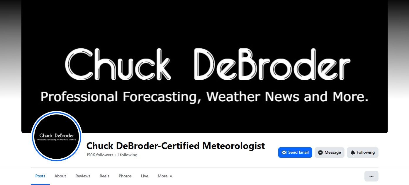 Chuck DeBroder-Certified Meteorologis
